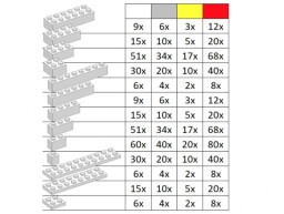 L-W Toys Hasičský set 1000 ks těžký